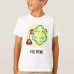 Handy Funny Biology Science Puff T-Shirt<br><div class="desc">Handy Funny Biology Science Pun verfügt über eine niedliche Single-Zelle mit einem Vintagen Handy. Funny Pun Geschenk für Familie und Freunde,  die Liebe Biologie,  Handys und Pistolen.</div>