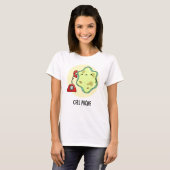 Handy Funny Biology Science Puff T-Shirt (Vorne ganz)