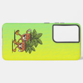 Handy-Gehäuse der Blume zu Fuß Samsung Galaxy Hülle (Linke Seite)