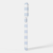 Handy-Gehäuse in Blau und Weiß iPhone Hülle (Rechte Seite)