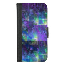 Handy-Gehäuse mit abstraktem Blumendesign