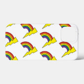 Handy-Gehäuse mit Rainbows und Blitzstiften Case-Mate iPhone Hülle (Rückseite (Horizontal))
