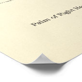 Handy & Handgelenk Internes Anatomie-Poster Poster (Ecke)