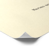 Handy & Handgelenk Internes Anatomie-Poster Poster (Ecke)