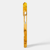 Handy Hülle Apple Iphone 16 gelbe Blätter Falllaub (Rückseite / Links)