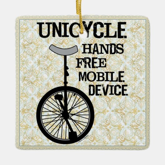 Handy Keramikornament (Vorderseite)