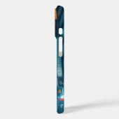 Handy-Mädchen in Tokio Case-Mate iPhone Hülle (Rückseite / Links)