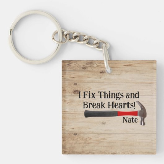 Handy Man Custom Schlüsselanhänger (Vorderseite)