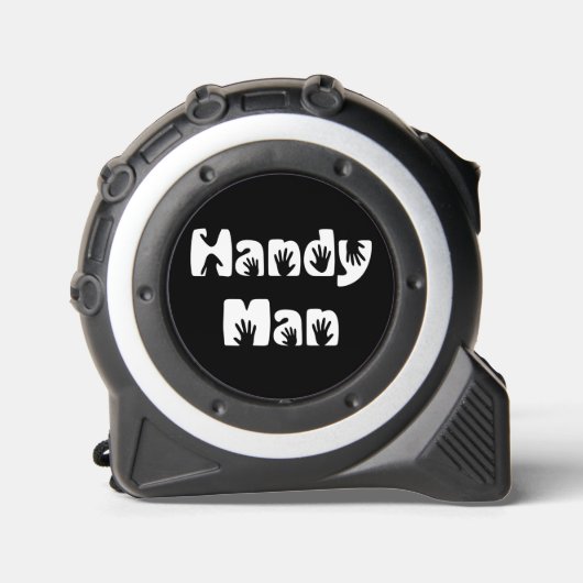 Handy Man T - Shirt Maßband (Vorderseite)
