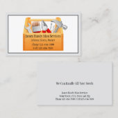 Handy Man Tool Box Contractor Business Card Visitenkarte (Vorne/Hinten)