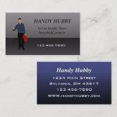 Handy Man Visitenkarte (Vorne/Hinten)