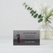 Handy Man Visitenkarte (Stehend Vorderseite)
