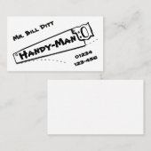 Handy-Man-Visitenkarte Visitenkarte (Vorne/Hinten)