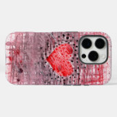 Handy mit Bild eines Herzens Case-Mate iPhone Hülle (Rückseite (Horizontal))