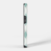 Handy mit künstlerischem Muster iPhone Hülle (Rechte Seite)