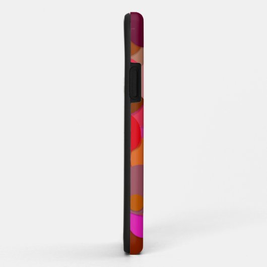 Handy mit rotem Punkt Case-Mate iPhone Hülle (Hinten/Rechts)