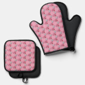 Handy Oven Mitt & Pot Holding Set (Vorderseite/Rückseite)