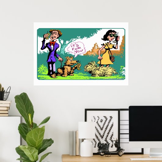 Handy Poster (Heimbüro)