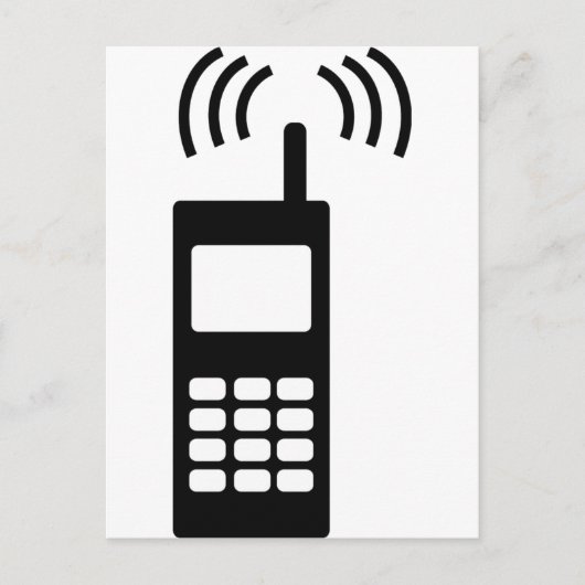 Handy Postkarte (Vorderseite)