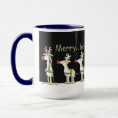 Handy-Rentier Tasse (Links)