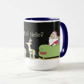 Handy-Rentier Tasse (VorderseiteRechts)