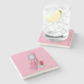 Handy-Stone-Untersetzer Steinuntersetzer (Seitenansicht)