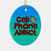 Handy-Süchtiger Keramik Ornament (Rechts)