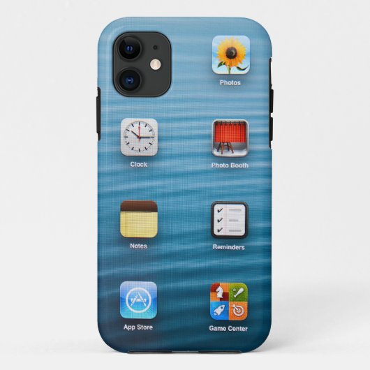Handy-Symbole Case-Mate iPhone Hülle (Rückseite)