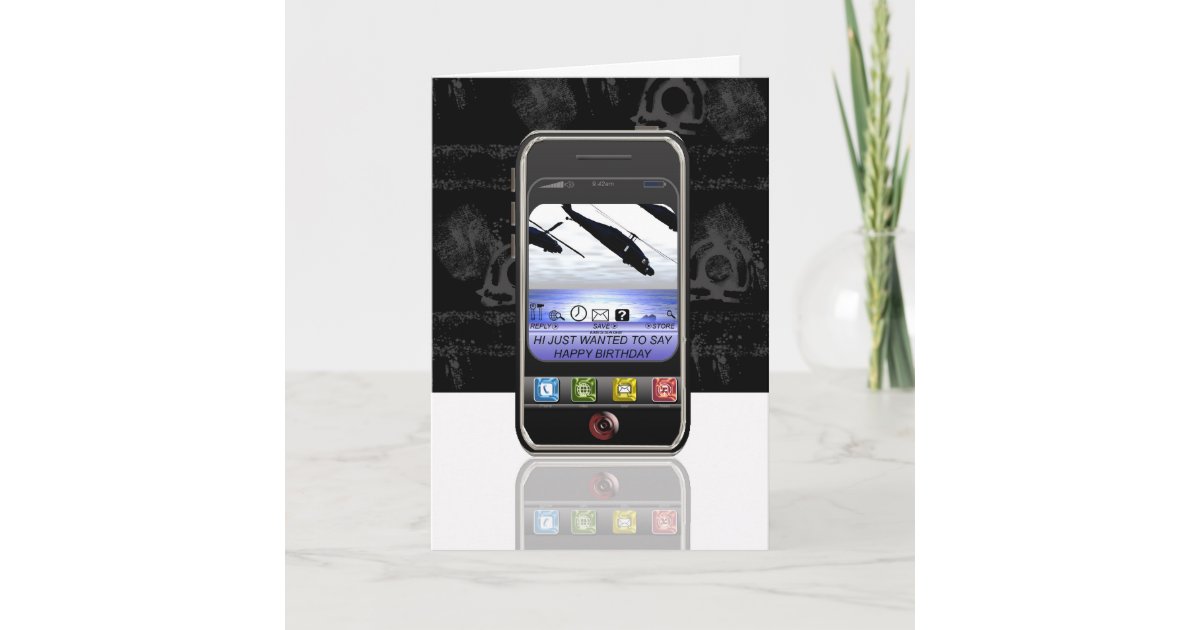 HandyTextnachricht alles Gute zum Geburtstag Karte Zazzle.de