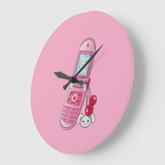 Handy-Uhr Große Wanduhr (Winkel)