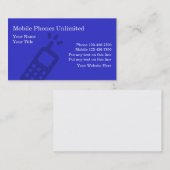 Handy-Visitenkarten Visitenkarte (Vorne/Hinten)