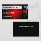 Handy-Visitenkarten Visitenkarte (Vorne/Hinten)