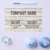 Handybauweise aus Whitealkholz Flyer (Einzeln)