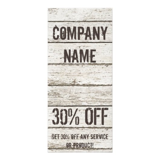 Handybauweise aus Whitealkholz Werbekarte (Vorne)