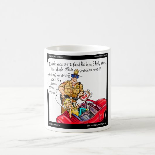 Handyfahrer Funny T-Shirts Tasse Geschenke (Mittel)