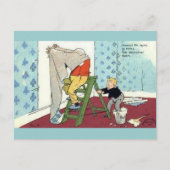 Handyfrau Postkarte (Vorderseite)