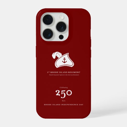 Handyhülle — 1. Rhode Island Regiment iPhone Hülle (Rückseite)