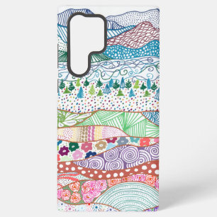 Handyhülle. Design "Land Layers" von COHOE13 Samsung Galaxy Hülle