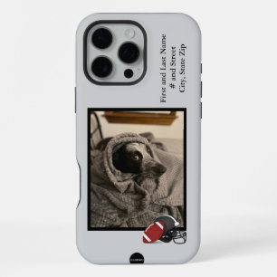 Handyhülle Fußball Thema Foto und ID HAMbWG iPhone 16 Pro Max Hülle