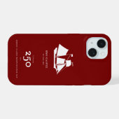 Handyhülle — HMS Gaspee iPhone 15 Hülle (Rückseite (Horizontal))