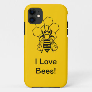 Handyhülle - Ich liebe Bienen! Case-Mate iPhone Hülle