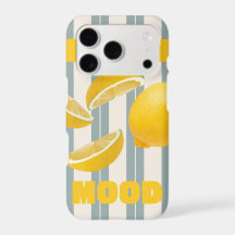 Handyhülle – Lemon Mood Cute Citrus Gelbes Design