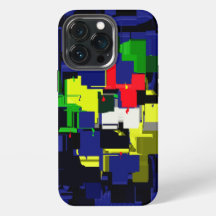 Handyhülle mit abstraktem Design.