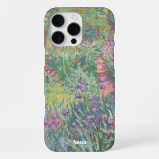 Handyhülle mit individuellem Namen – Florales Gesc iPhone 16 Pro Max Hülle