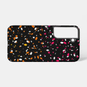 Handyhülle mit mehrfarbigen Punkten Samsung Galaxy Hülle (Rückseite (Horizontal))