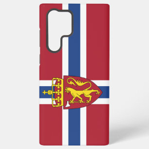 Handyhülle mit norwegischer Flagge Samsung Galaxy Hülle