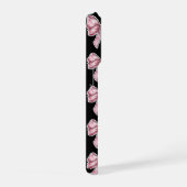 Handyhülle mit rosa Schleifenmuster iPhone Hülle (Rechte Seite)