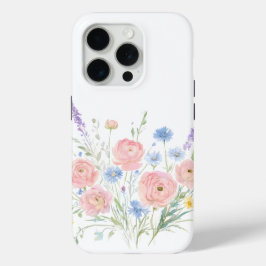 Handyhülle mit Wildblumen Cottagecore-Stil Case-Mate iPhone Hülle