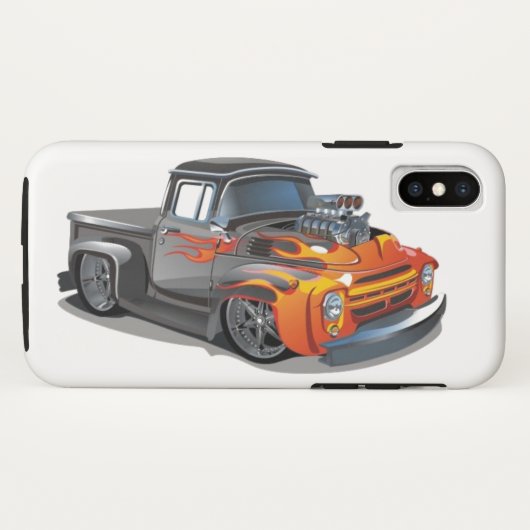 Handyhülle - Orange Flammen Case-Mate iPhone Hülle (Rückseite (Horizontal))