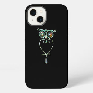 Handyhülle - Verzierte Eule iPhone 13 Hülle